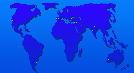 World Map Plants and Feasibility studies